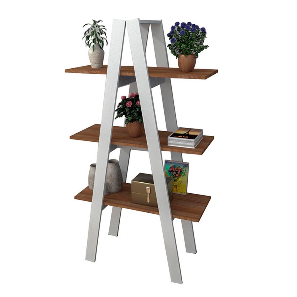 Mueble Dakar Cafe y Blanco 64 cm - Repisas y Percheros | Bylmo