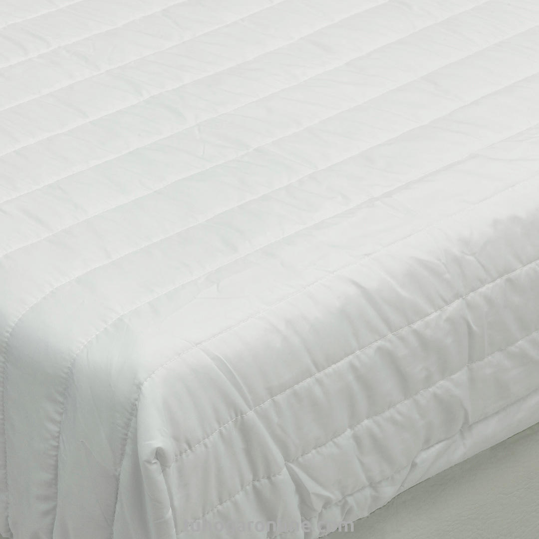 Protector de Colchón Blanco para cama King 200 X 200 Cm - Ropa de Cama | Bylmo