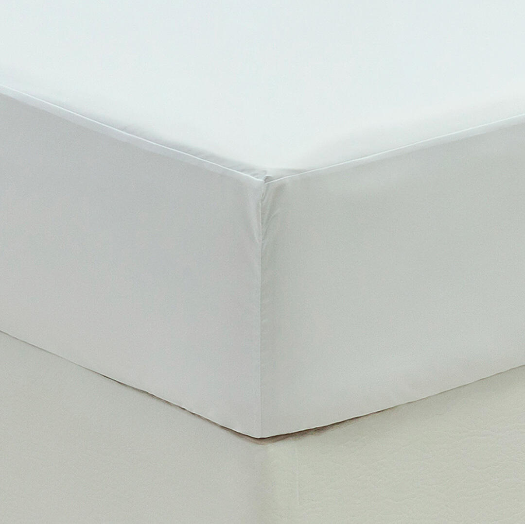 Protector de Colchón Blanco para Cama King 200 X 200 Cm Antifluido - Otros textiles | Bylmo