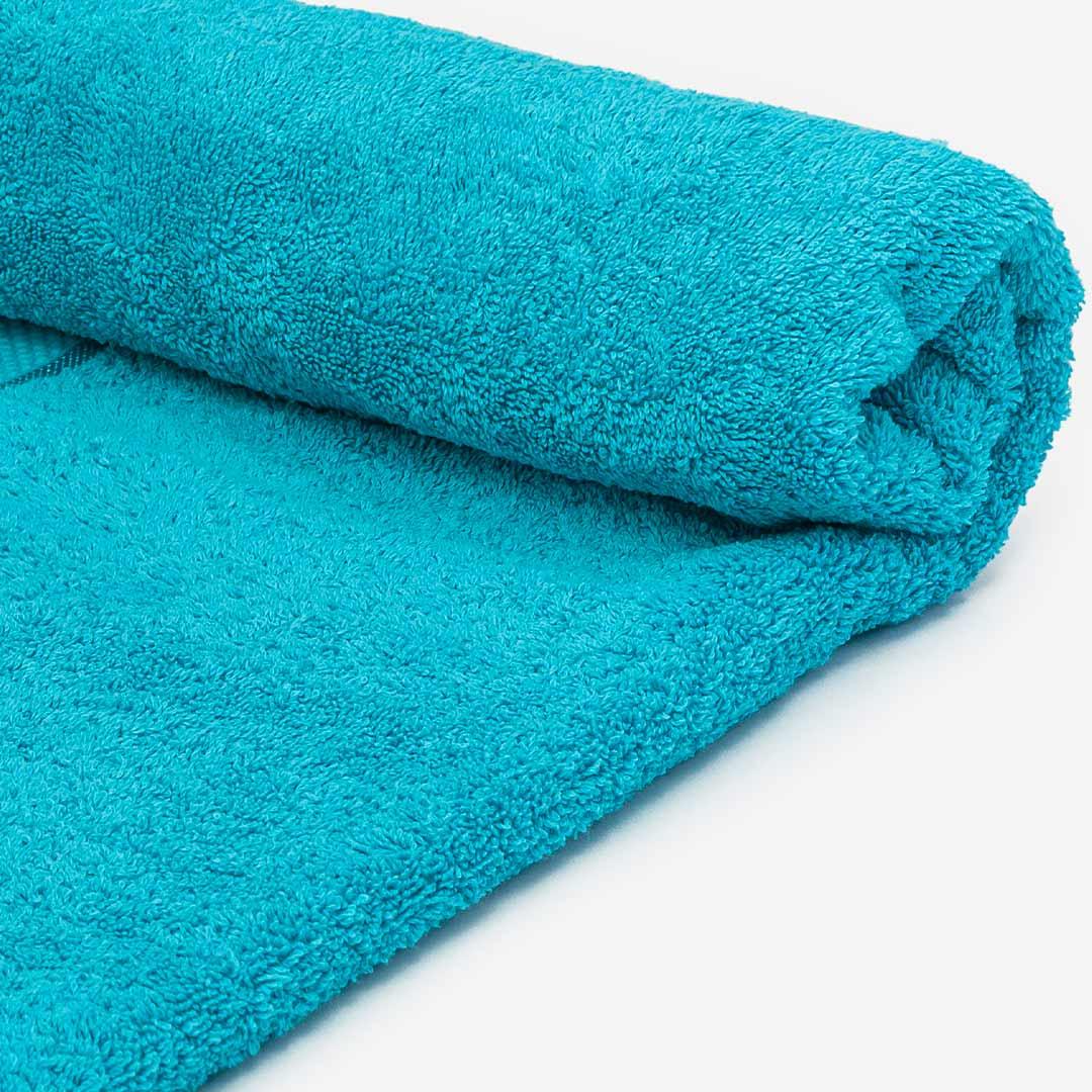 Toalla Turquesa 70x140cm para el Cuerpo Fondo Entero Muy Suave - Toallas | Bylmo