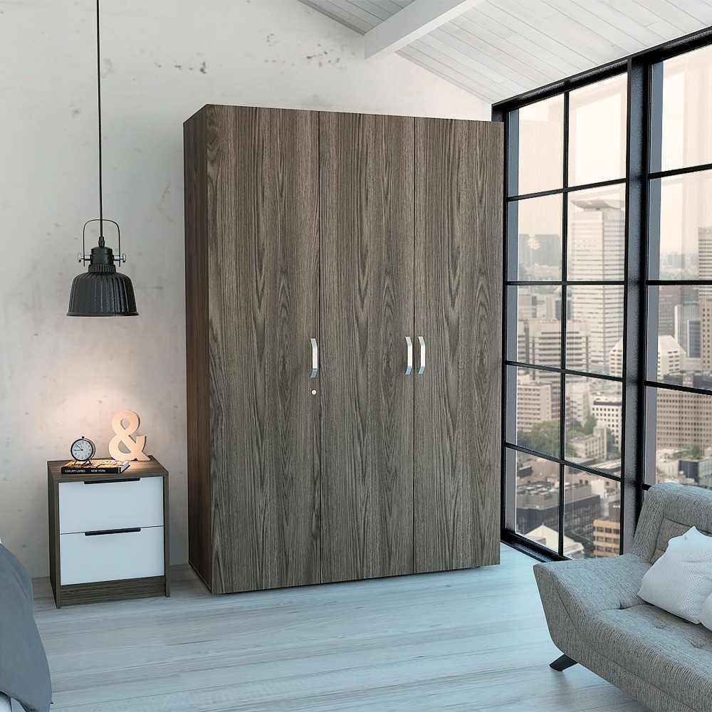 Closet Roko Coñac 120x181.9cm con 1 Cajones con 4 Entrepaños - Closets | Bylmo