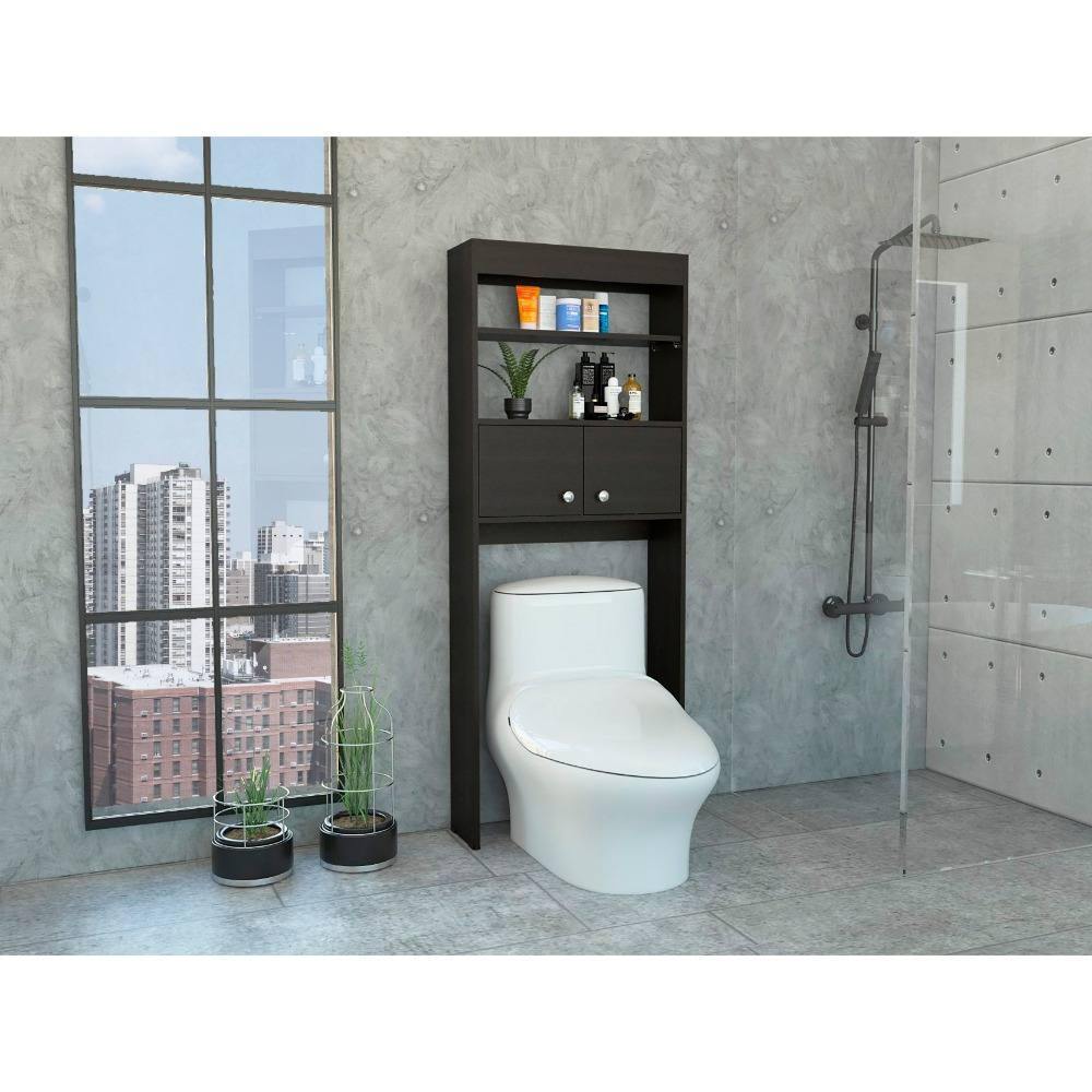 Mueble Rivera Wengue 62 cm con Dos Puertas y Entrepaños - Gabinetes | Bylmo