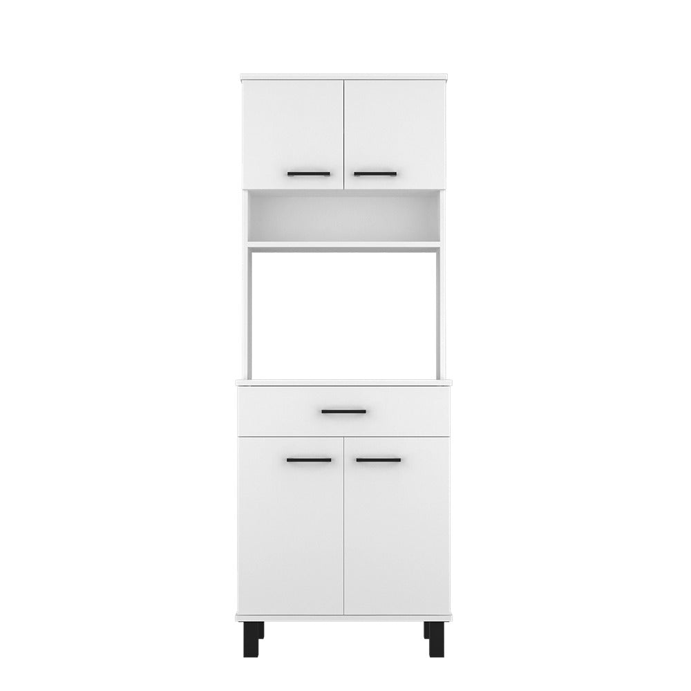 Alacena Buffet Blanco 58 cm con Almacenamiento - Alacenas y Muebles Microondas | Bylmo