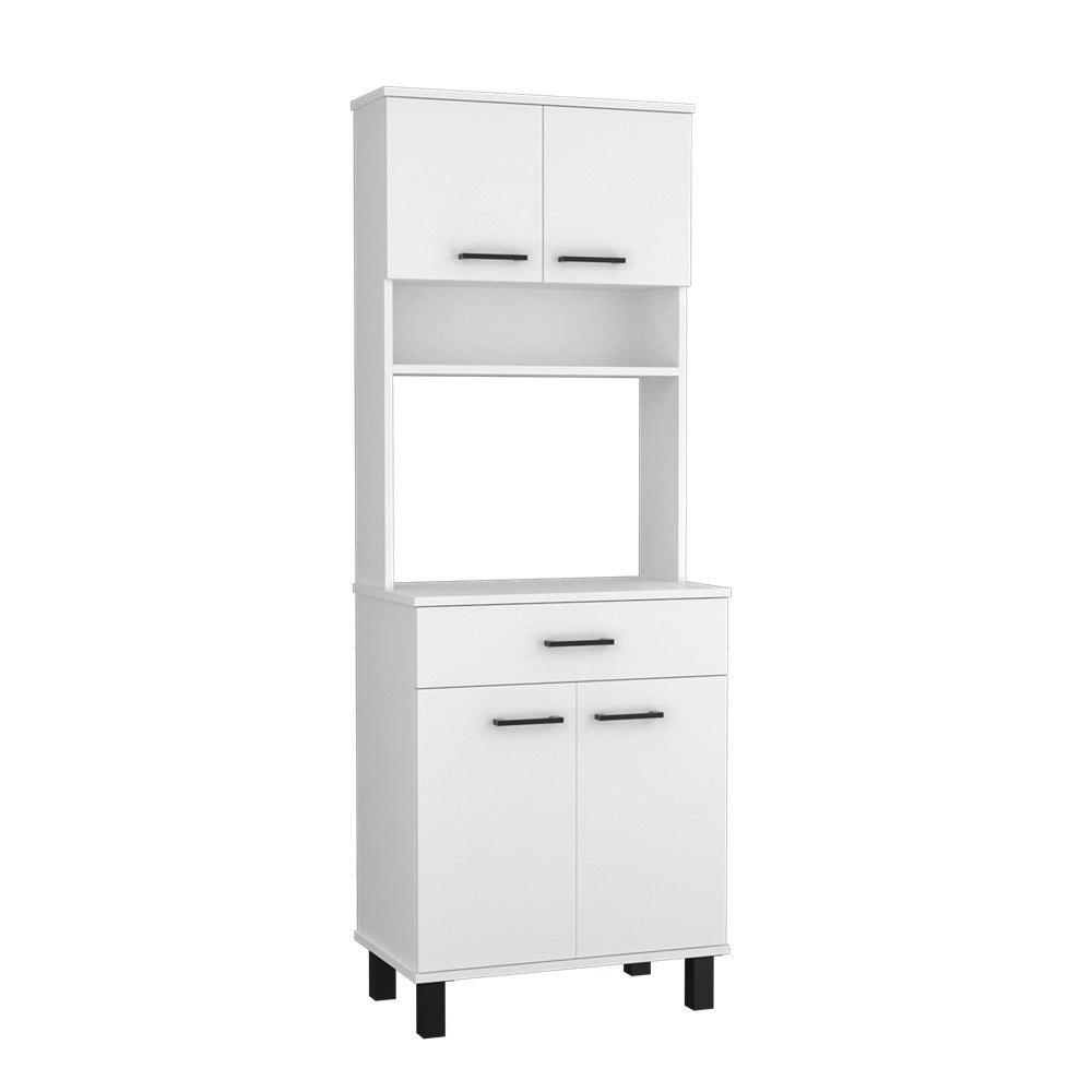 Alacena Buffet Blanco 58 cm con Almacenamiento - Alacenas y Muebles Microondas | Bylmo