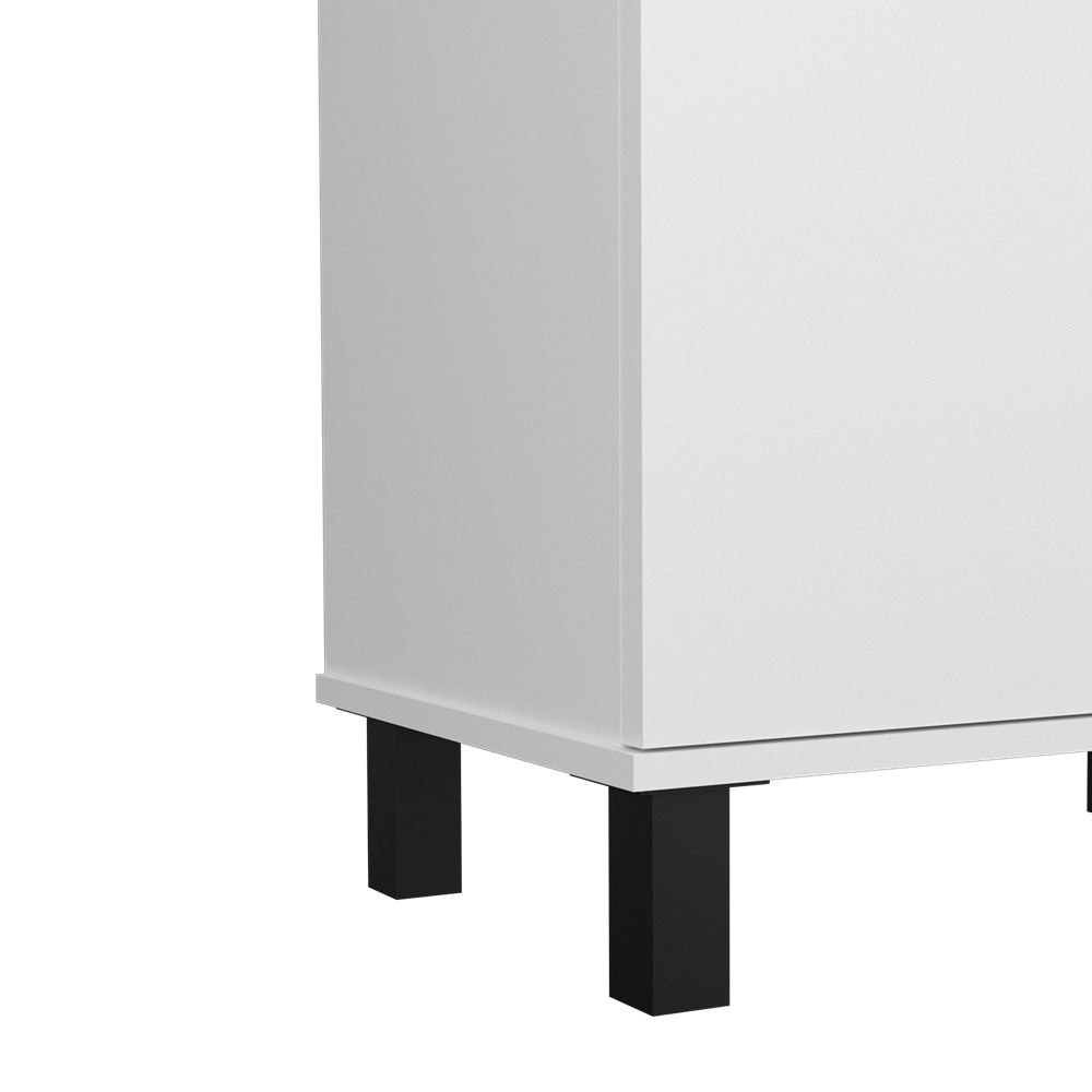 Alacena Buffet Blanco 58 cm con Almacenamiento - Alacenas y Muebles Microondas | Bylmo