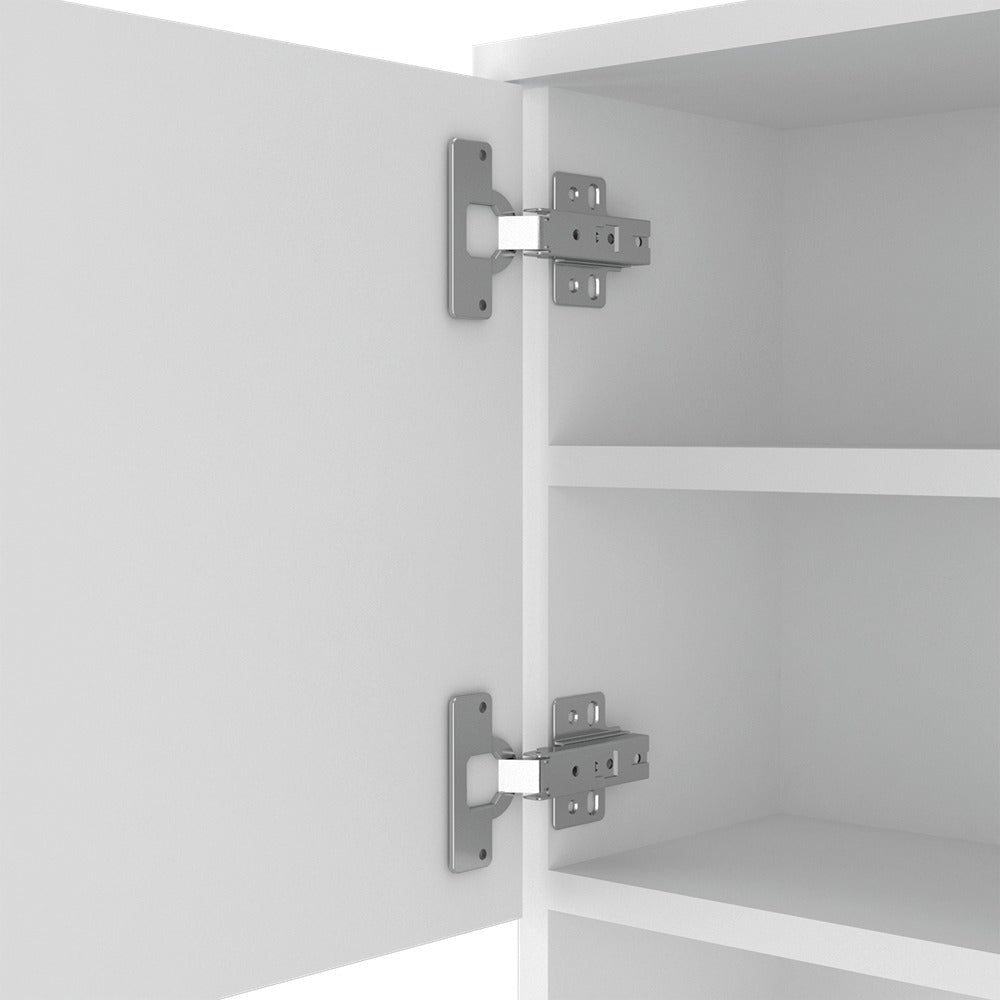 Alacena Buffet Blanco 58 cm con Almacenamiento - Alacenas y Muebles Microondas | Bylmo