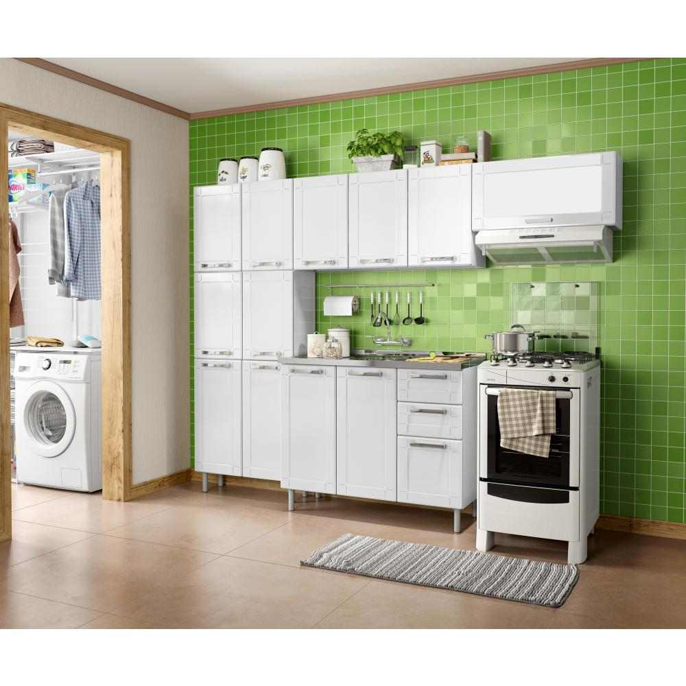 Alacena Konin Blanco 70 cm con Seis Puertas - Muebles Organizadores | Bylmo