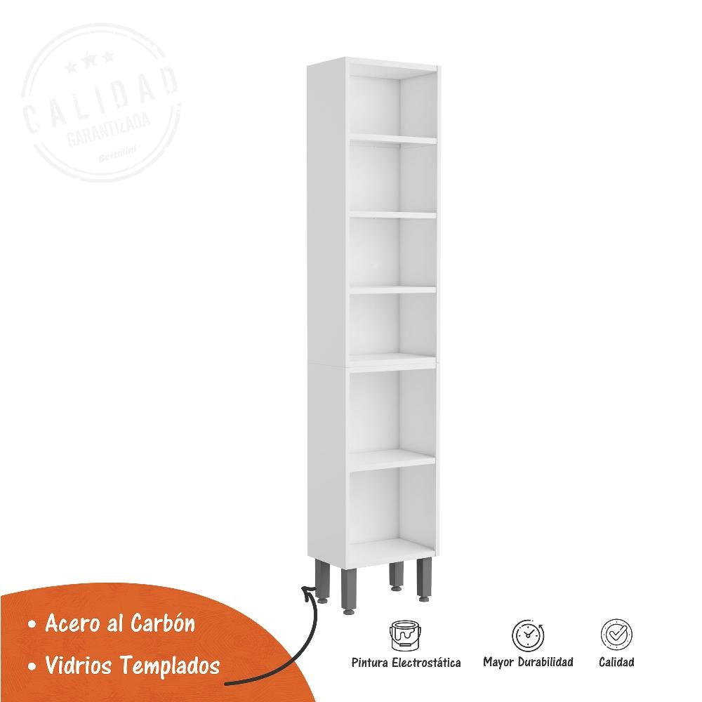Alacena Evidence Blanco 40 cm Con Tres Puertas - Muebles Organizadores | Bylmo