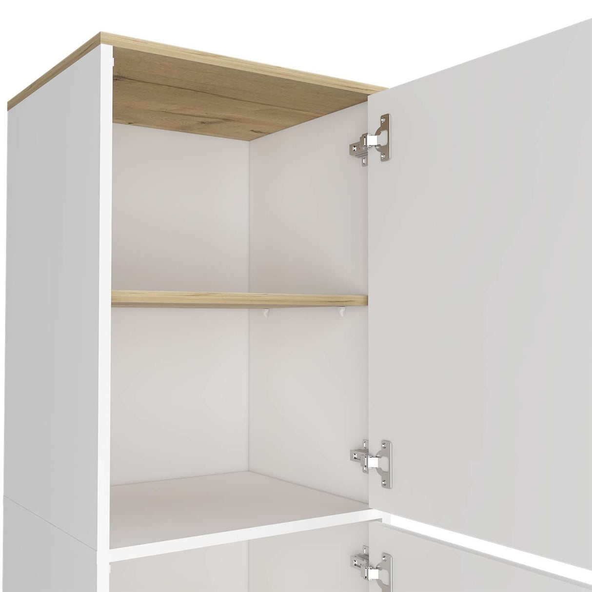 Alacena Z65 Blanco 45 cm con Dos Puertas - Alacenas y Muebles Microondas | Bylmo