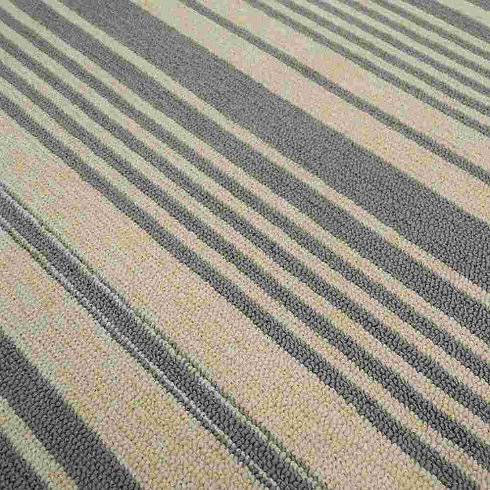 Alfombra California 100 cm x 150 cm de Habitación Gris Azul con Lineas - Tapetes y Alfombras | Bylmo