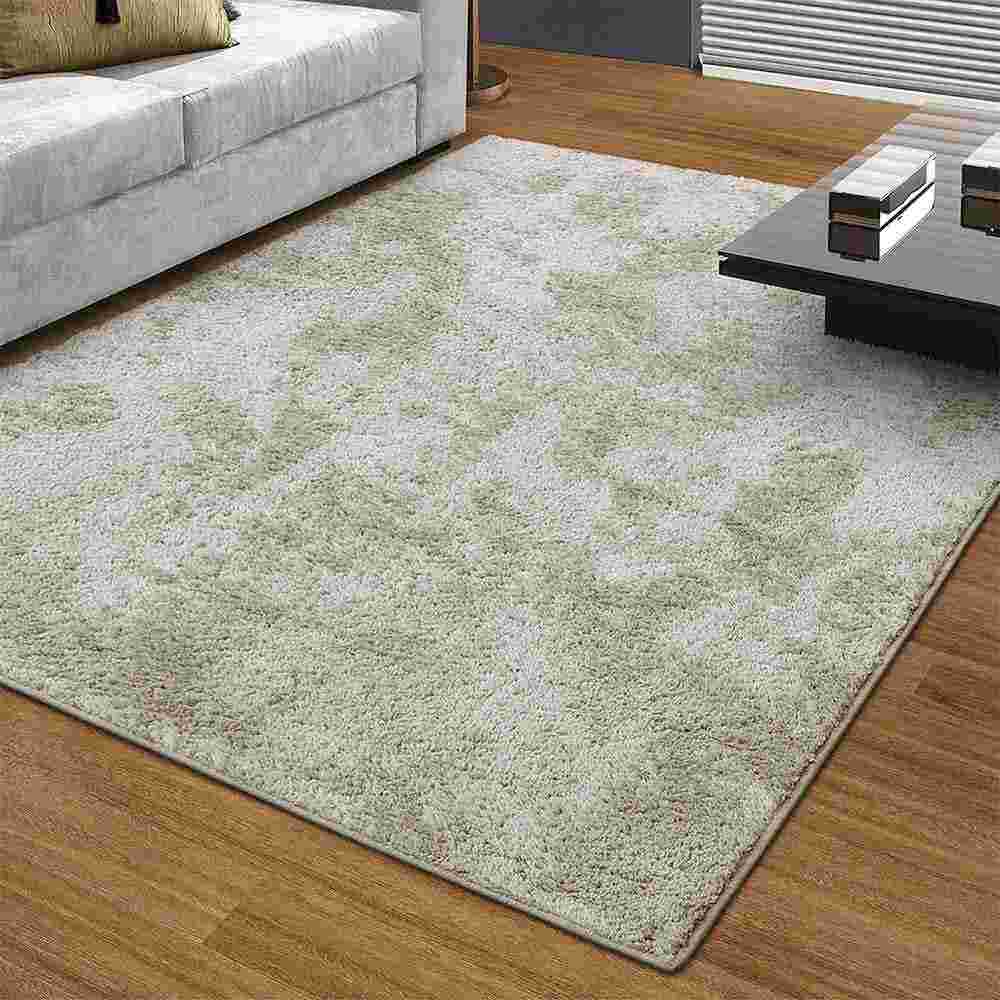 Alfombra Laurel 150 cm x 200 cm de Hogar Beige Peludo - Tapetes y Alfombras | Bylmo