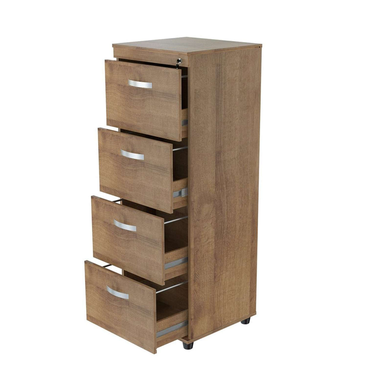 Archivador Amaretto 48x45cm con Cuatro Cajones - Archivadores | Bylmo