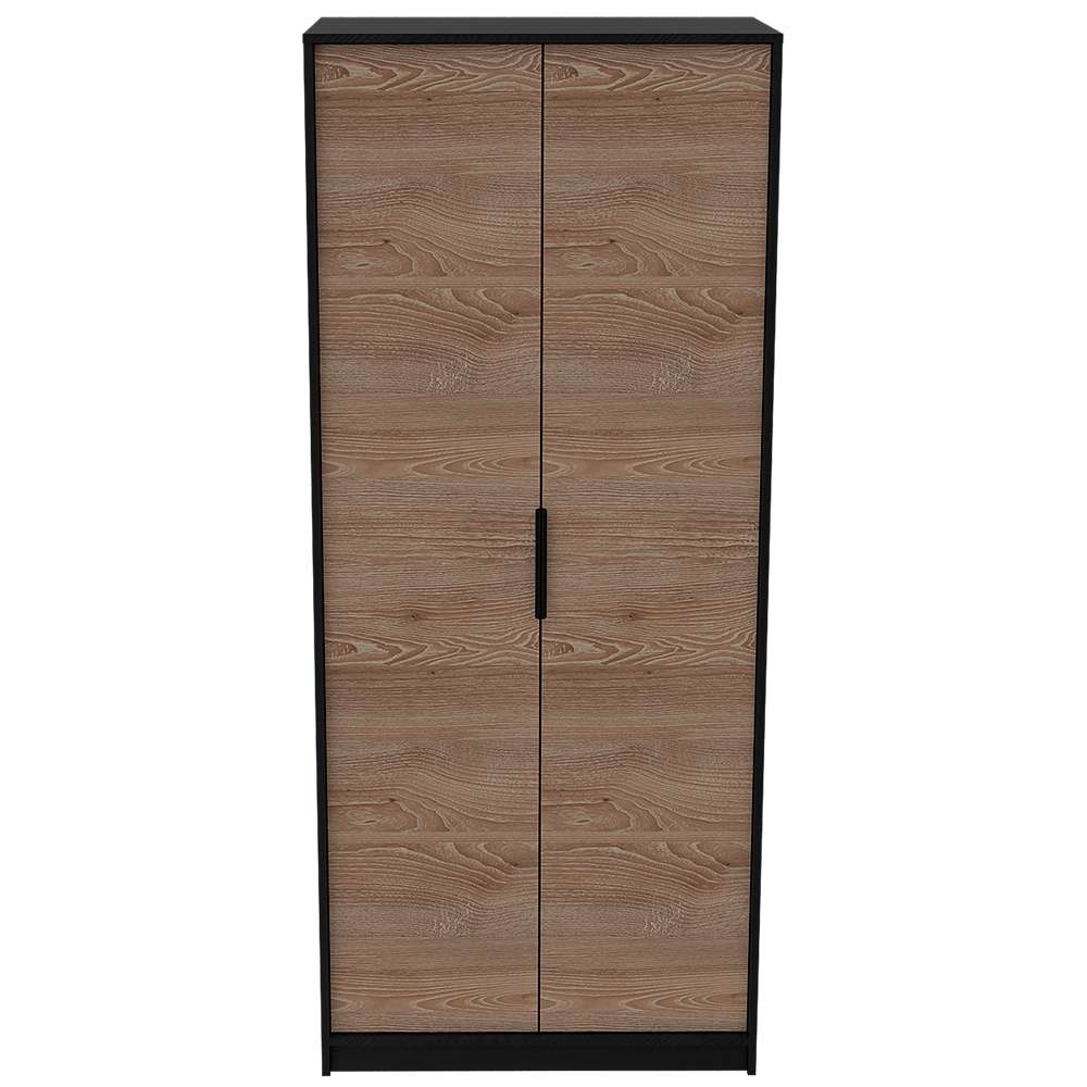 Closet Kaia Wengue 80x189cm sin Cajones con 2 Entrepaños - Closets | Bylmo