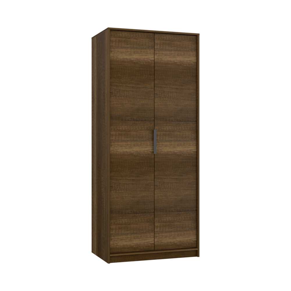 Closet Kaia Caramelo 80x189cm sin Cajones con 2 Entrepaños - Closets | Bylmo