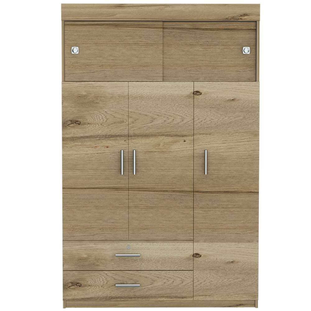 Closet Z Duna 120x187.5cm con 3 Cajones con 3 Entrepaños - Closets | Bylmo