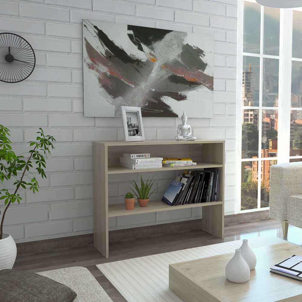 Arrimo Beijing Rovere 100x80cm con Dos Compartimientos y con Patas - Bifes | Bylmo