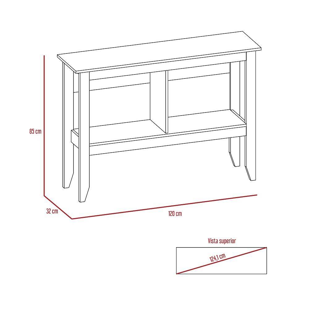 Arrimo Essential Coñac 120x85cm con Dos Compartimientos y con Patas - Bifes | Bylmo