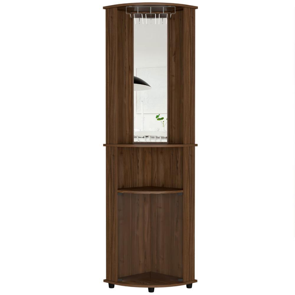 Bar Chicago Gales 45 cm con Espejo y Puertas de Vidrio - Bares | Bylmo