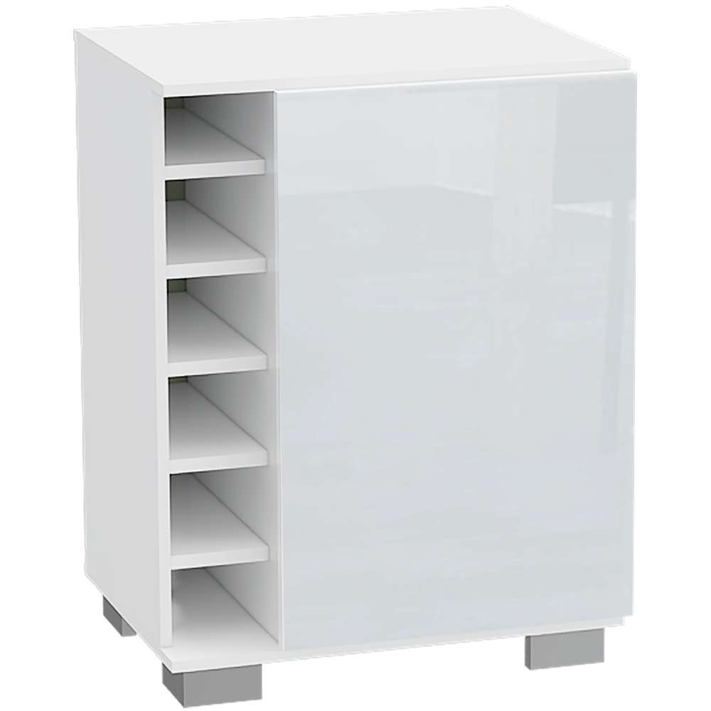 Bar Aurora Blanco 62 cm con Una Puerta - Bares | Bylmo