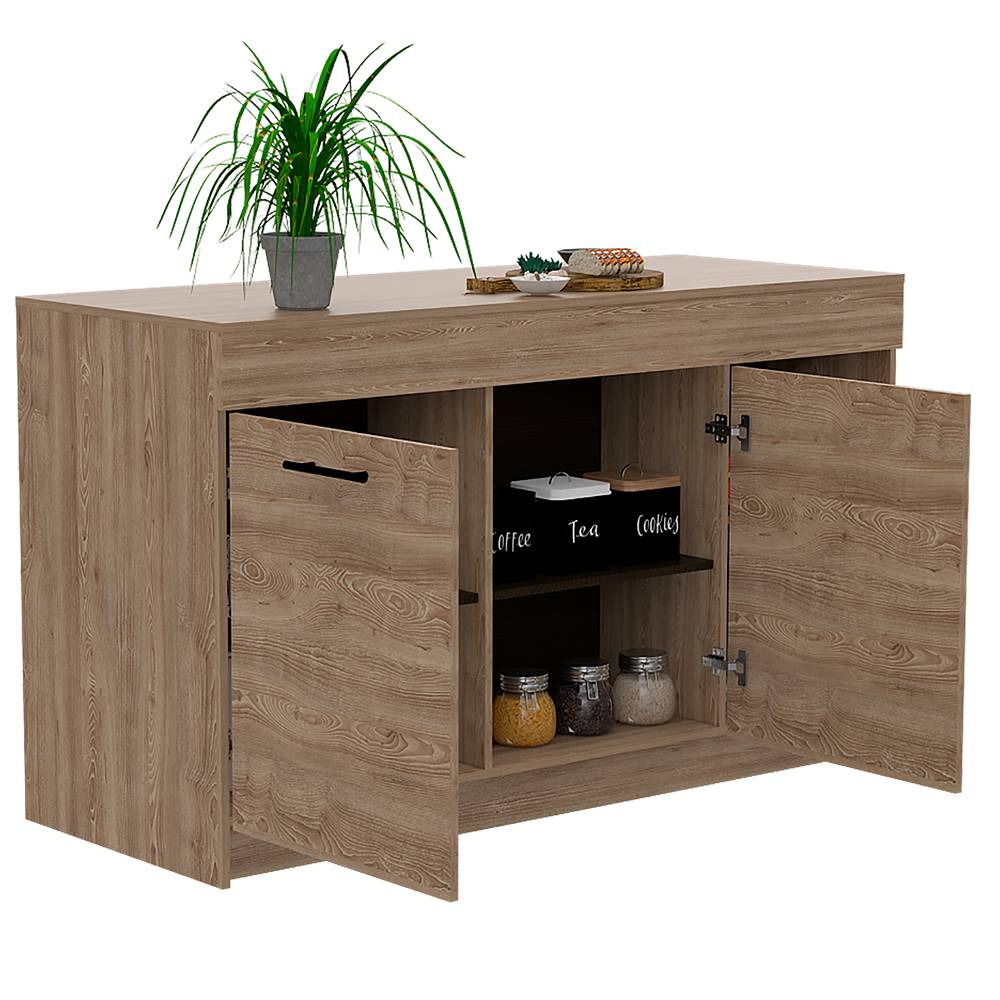 Barra de Cocina Luna Miel 150 cm con Dos Puertas - Cocinas | Bylmo