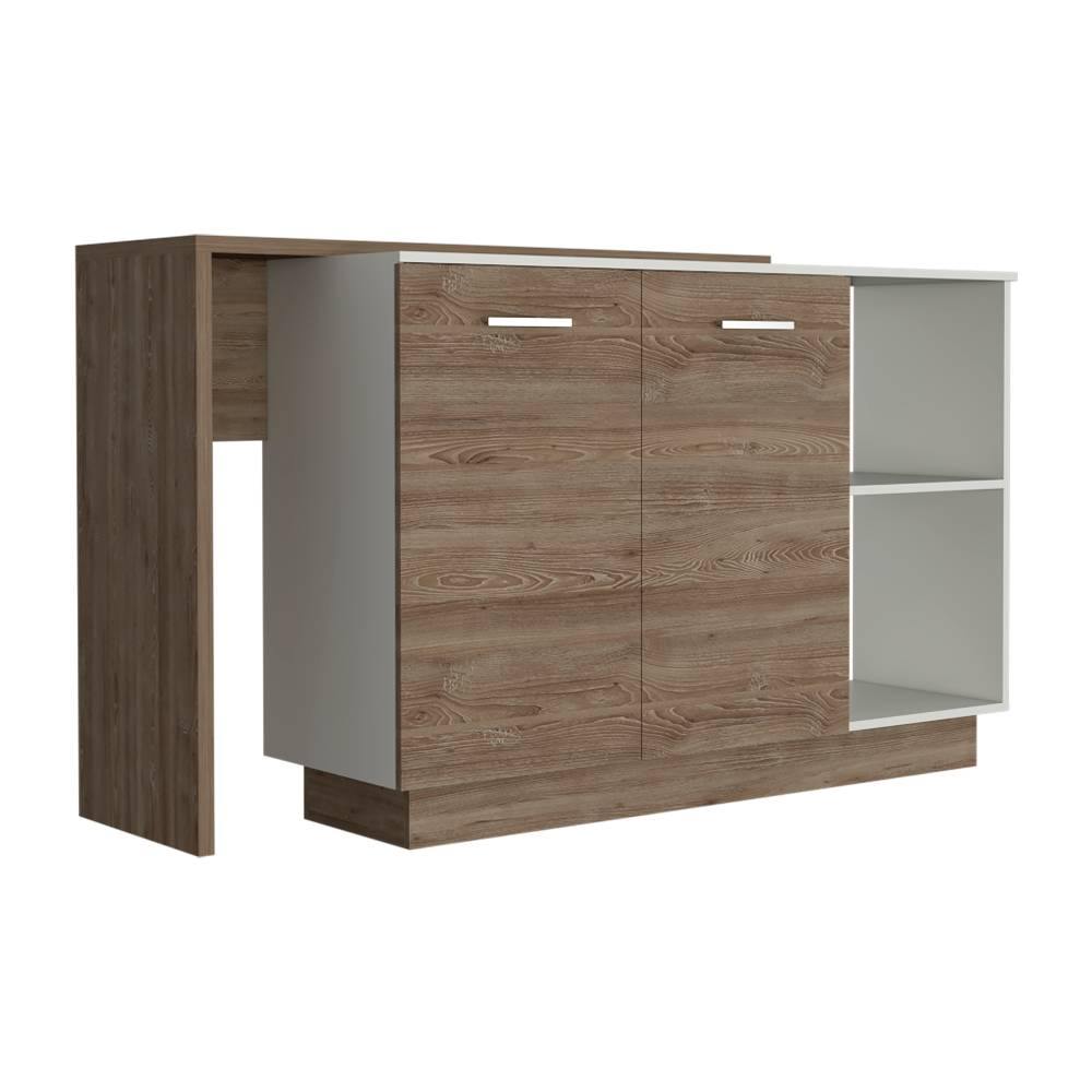 Barra Comedor Sicilia Blanco-Miel - Bylmo