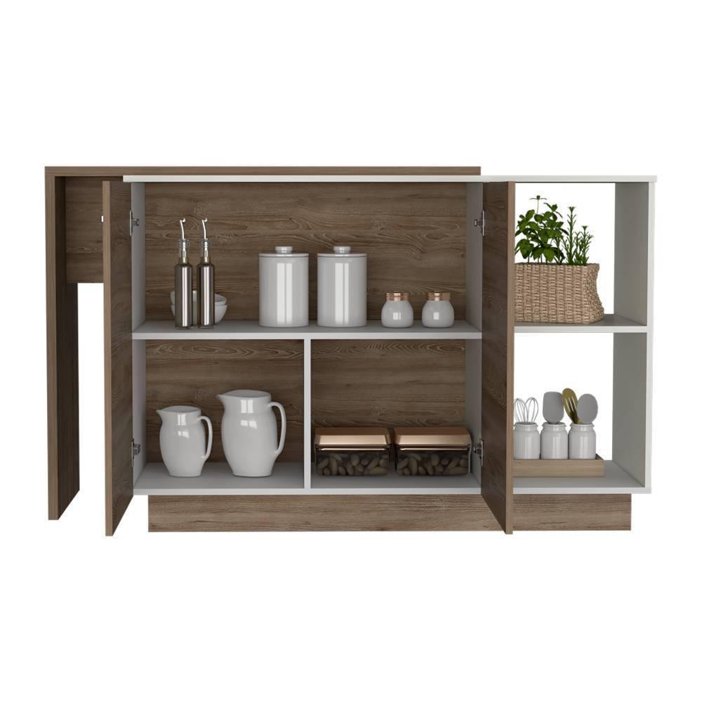 Barra Comedor Sicilia Blanco-Miel - Bylmo