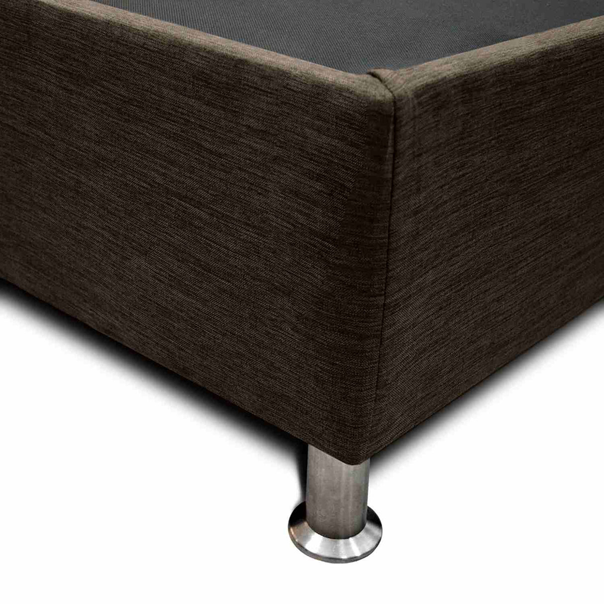 Base Cama Dreamer Cafe 100x32cm para Colchón Sencillo 100 X 190 Cm - Camas y Cabeceros | Bylmo