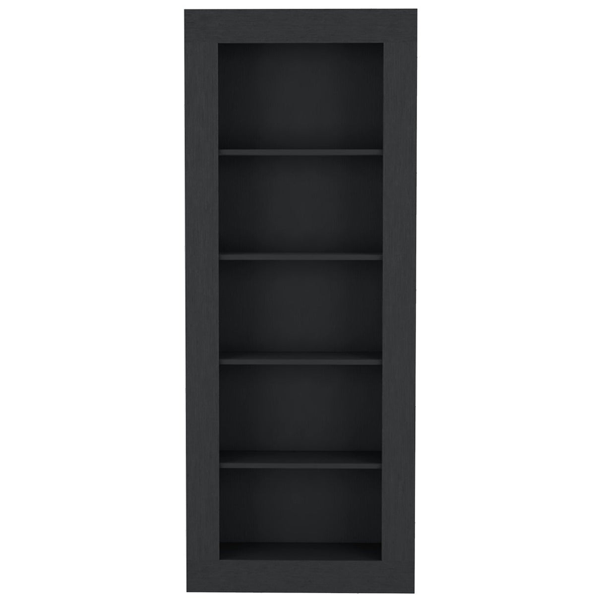 Biblioteca Andina Wengue 70x179cm con Cinco Compartimientos - Bibliotecas y Estanterías | Bylmo