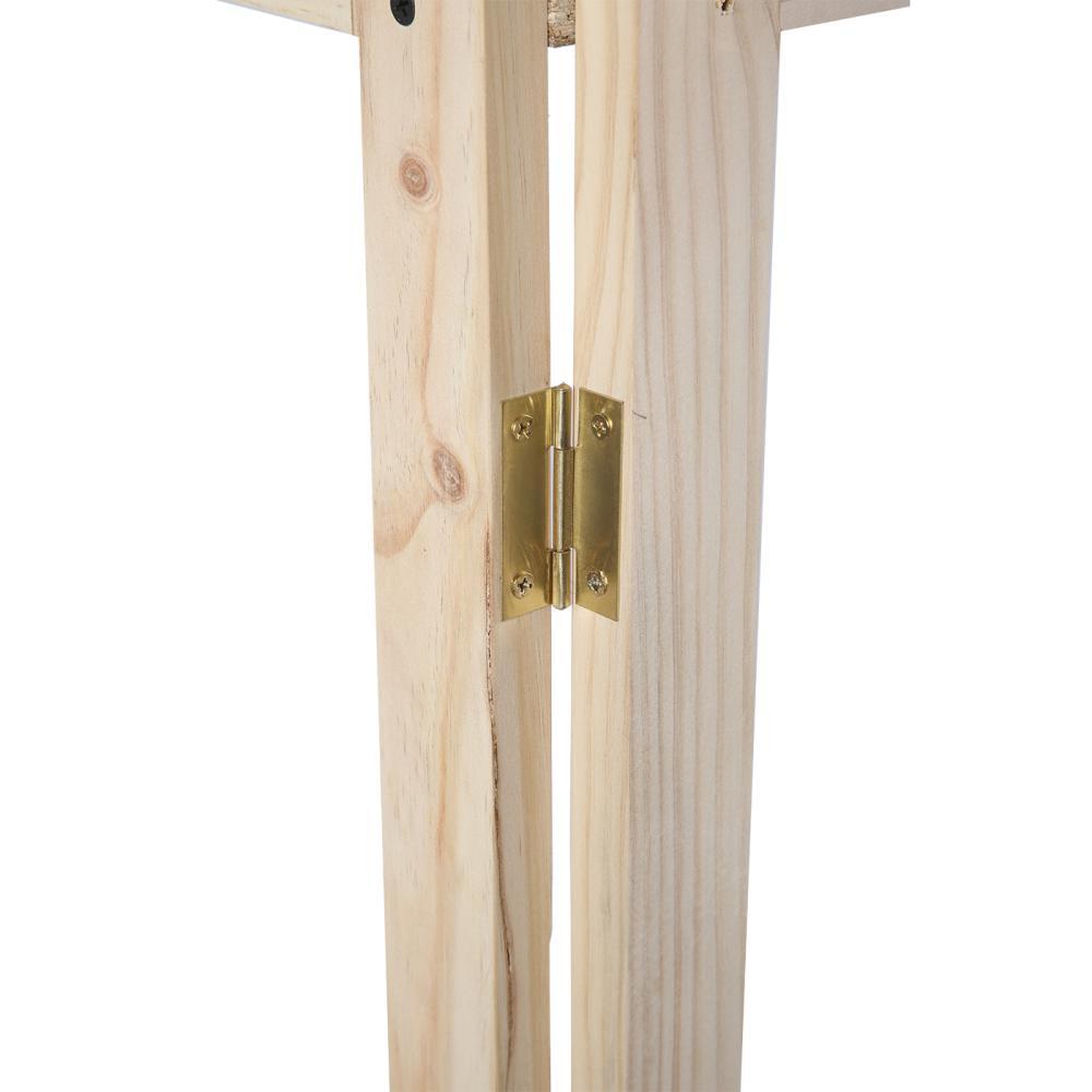 Biblioteca Esquinera Canadá Pino 50 cm con Entrepaños - Bibliotecas | Bylmo