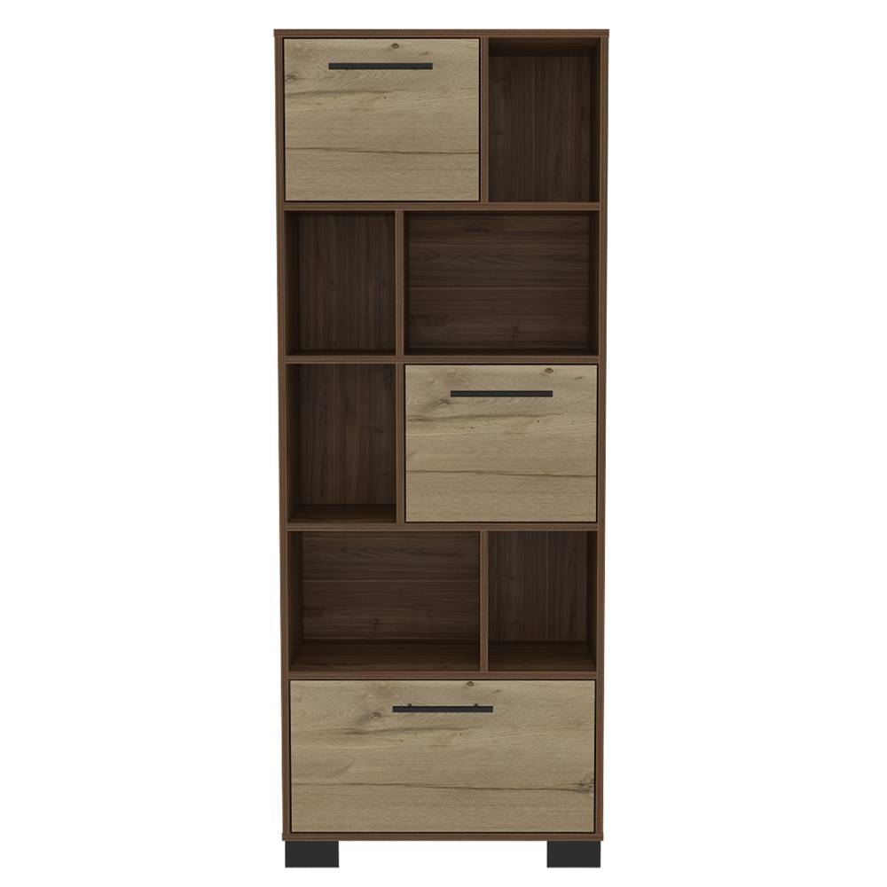 Biblioteca Marsella Gales 62.5x160.6cm Rectangular con Seis Compartimientos - Bibliotecas | Bylmo