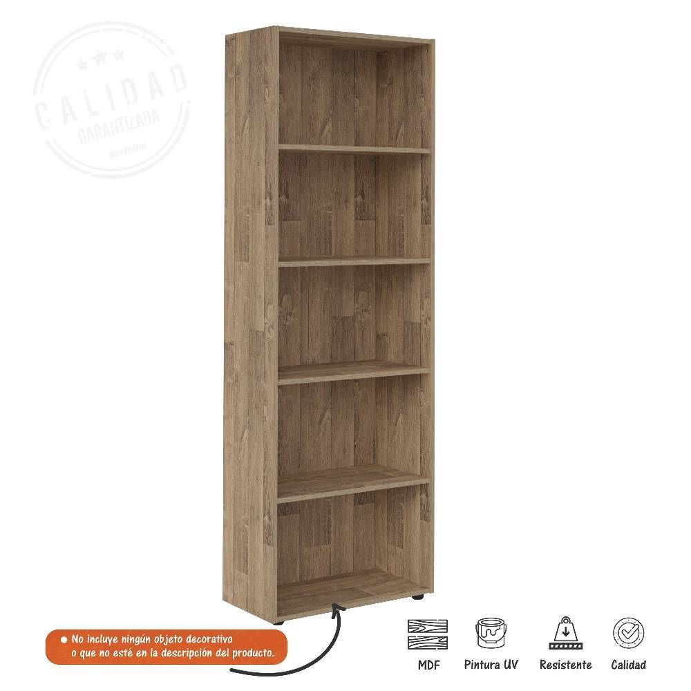 Biblioteca Multy Cafe 60 cm con Entrepaños - Bibliotecas | Bylmo