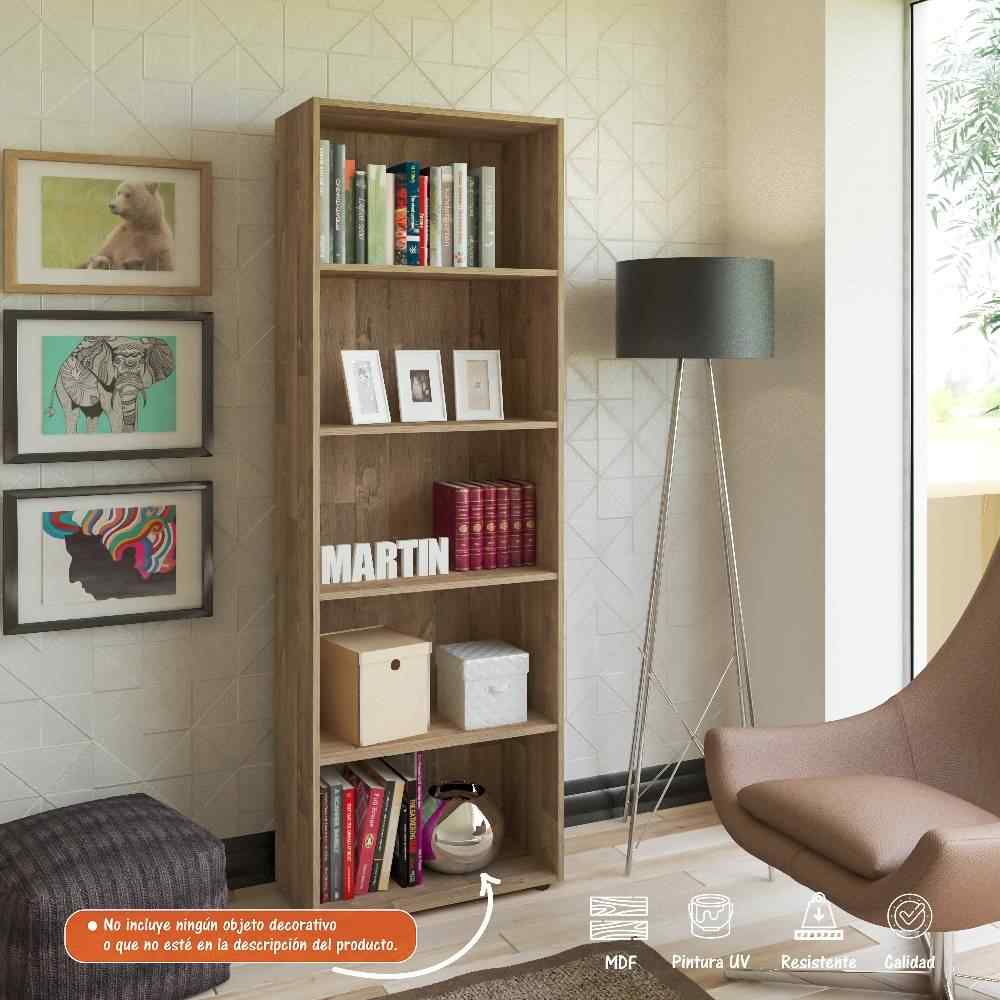 Biblioteca Multy Cafe 60 cm con Entrepaños - Bibliotecas | Bylmo