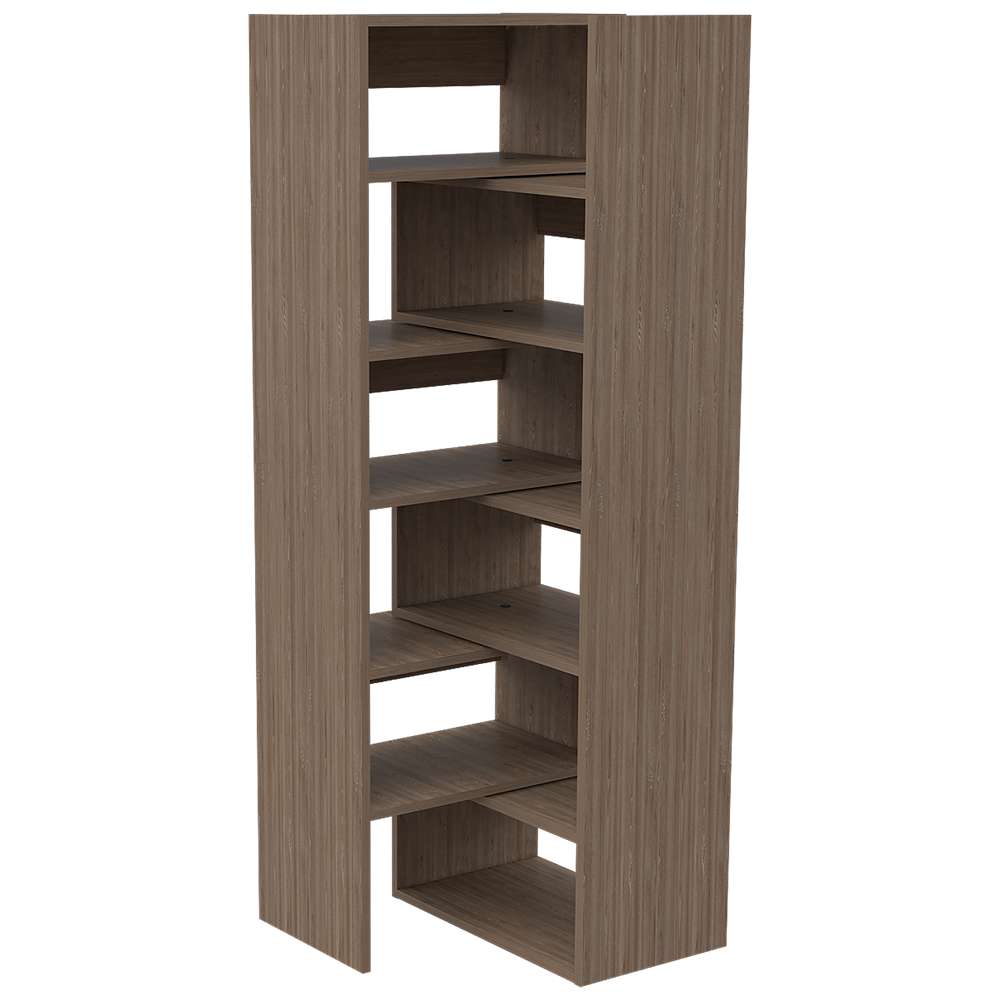 Biblioteca Transformable Ofice Miel 77.8x146.3cm con 1Dos Compartimientos - Bibliotecas | Bylmo