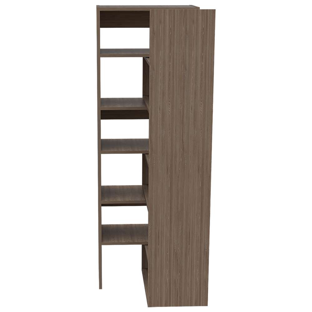 Biblioteca Transformable Ofice Miel 77.8x146.3cm con 1Dos Compartimientos - Bibliotecas | Bylmo