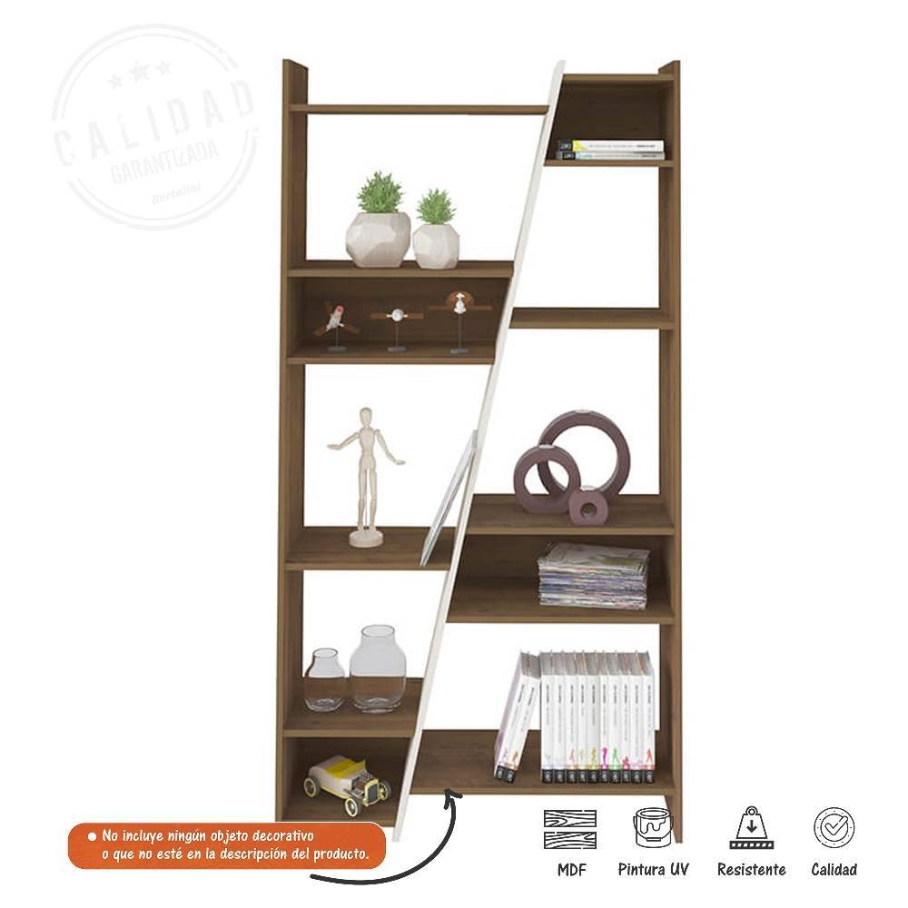 Biblioteca Zap Pino 93 cm con Entrepaños - Bibliotecas | Bylmo