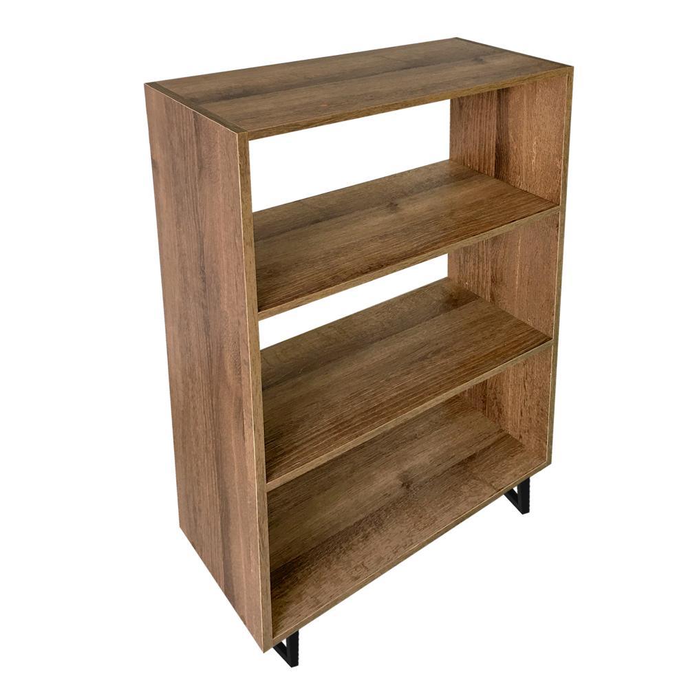 Biblioteca New York Amaretto 60 cm con Entrepaños - Bibliotecas | Bylmo