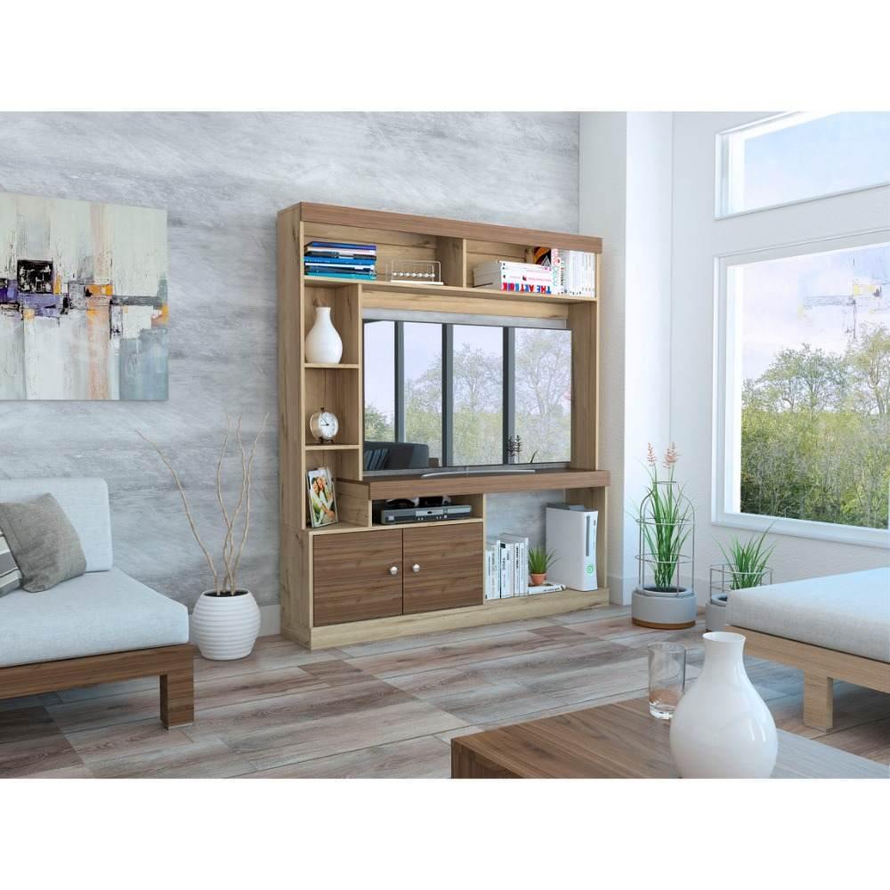 Centro de Entretenimiento Dante Duna 180 cm con Dos Puertas - Muebles para TV | Bylmo