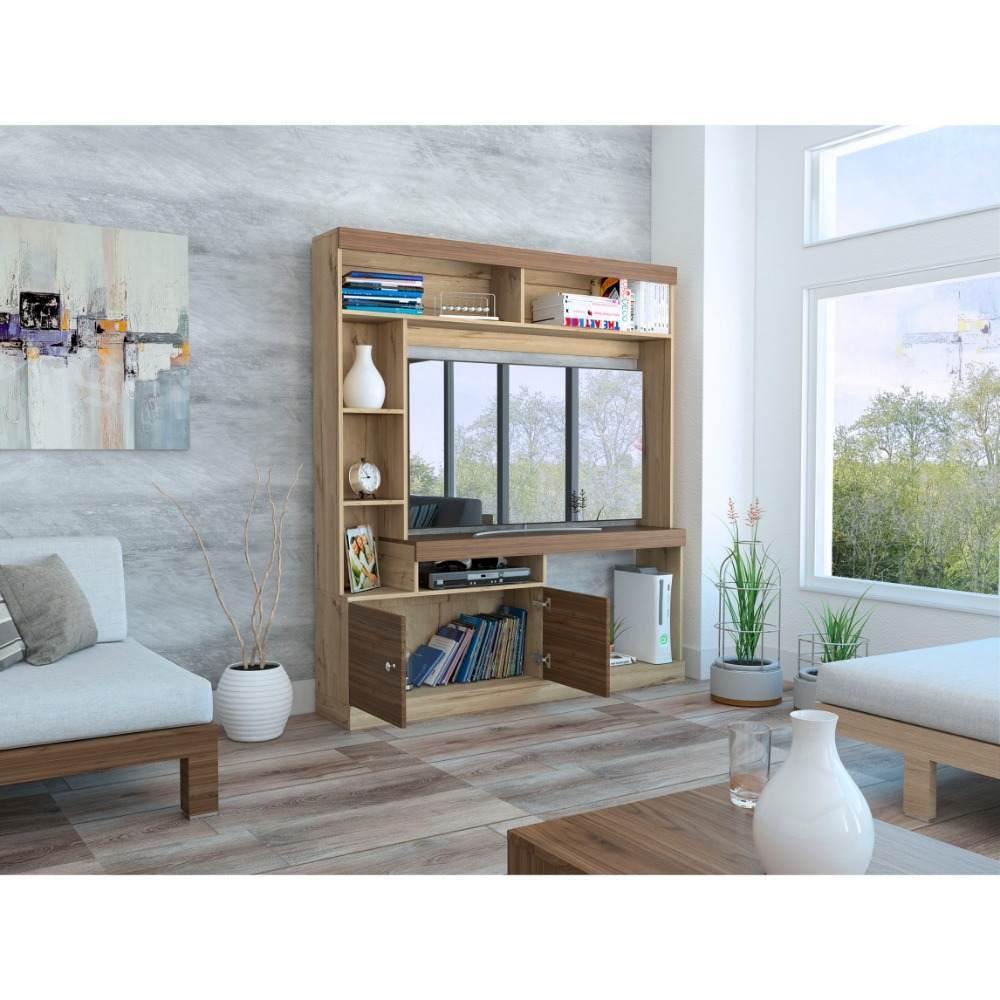 Centro de Entretenimiento Dante Duna 180 cm con Dos Puertas - Muebles para TV | Bylmo
