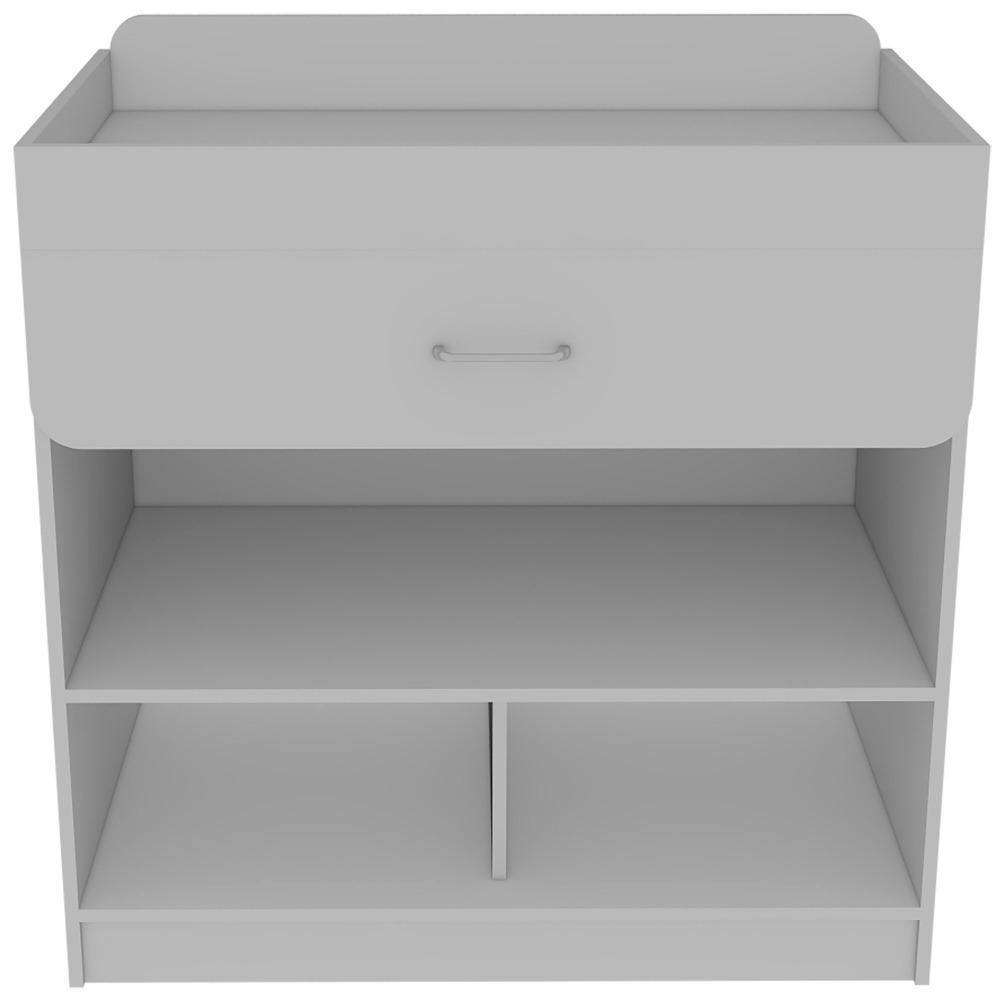Cambiador Rosario Blanco 93.7x97.7cm De Un Hilera con Un Cajón - Cajoneras | Bylmo