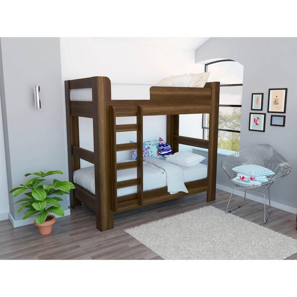 Camarote Palmeto Caramelo 116x185cm para Colchón Sencillo 100 X 190 Cm - Camas | Bylmo