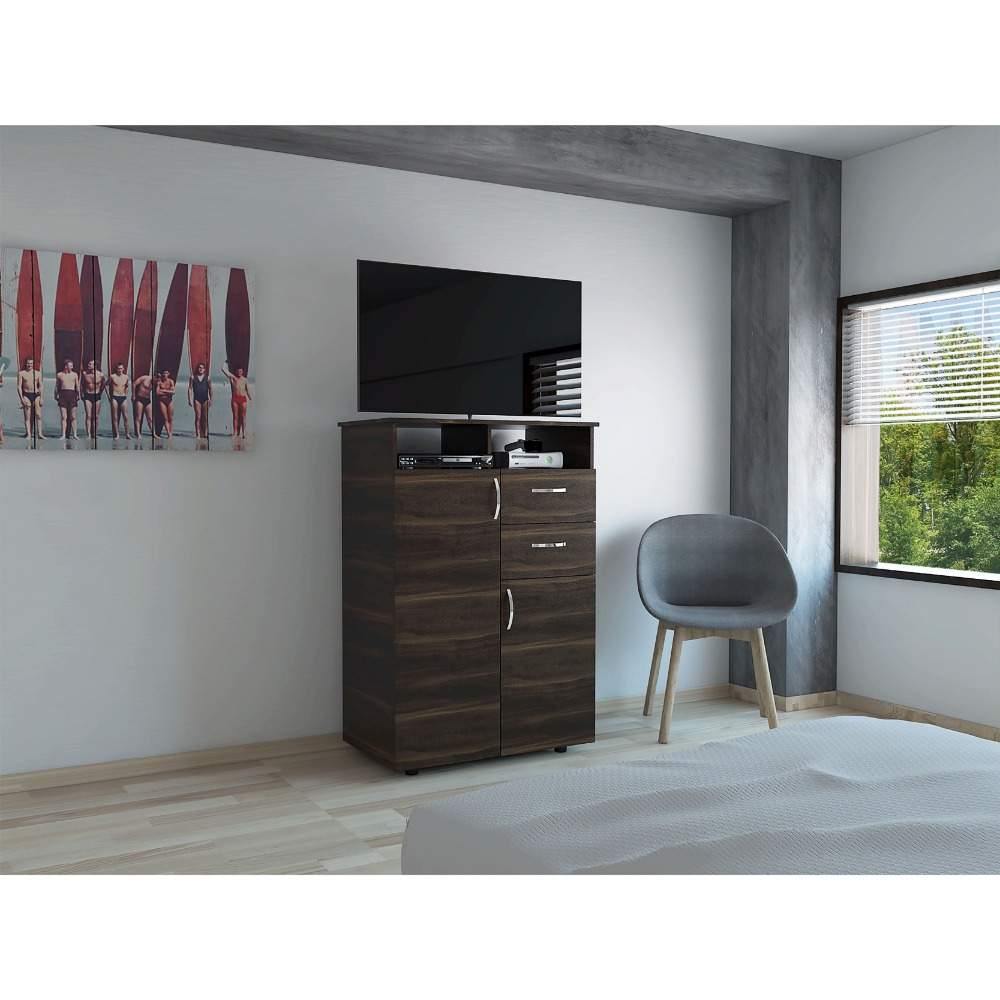 Closet Ponova Habano 83 cm con Dos Puertas y Dos Cajones - Closets | Bylmo