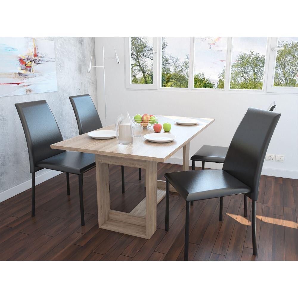 Comedor Nepal Miel 160 cm de Cuatro Puestos - Comedores | Bylmo