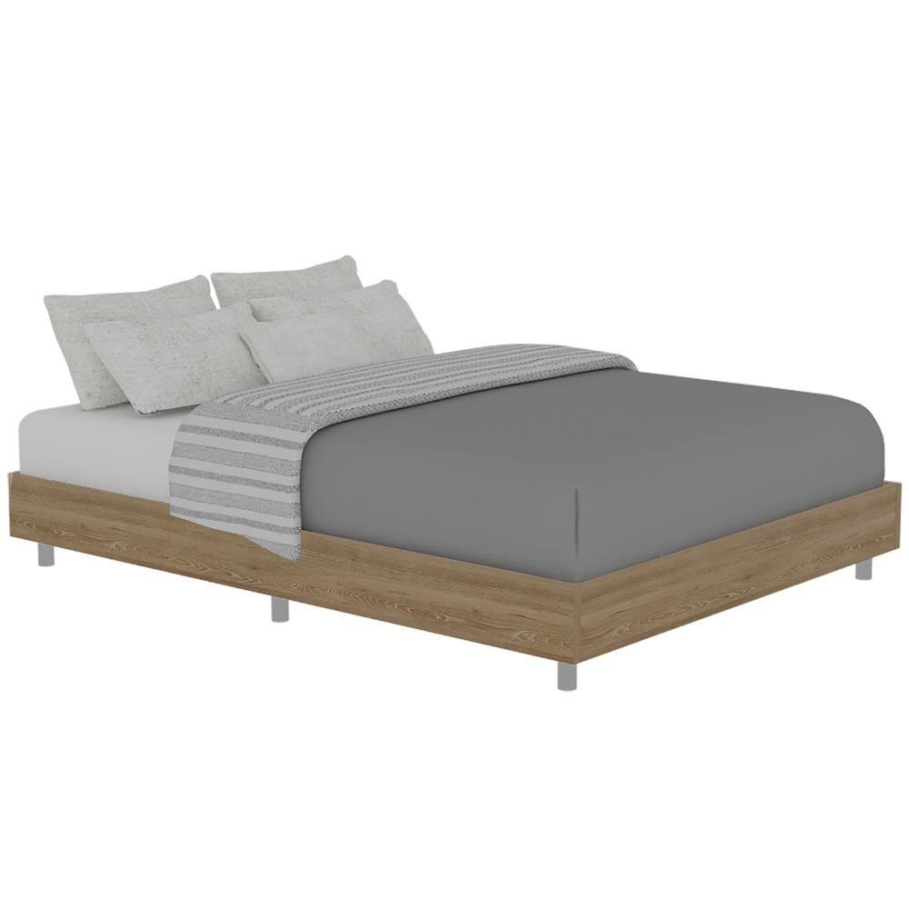 Base Cama Lugo Doble 140 cm Miel - Camas | Bylmo