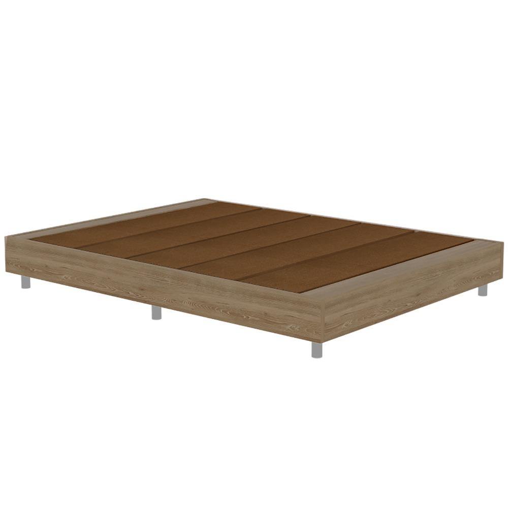 Base Cama Lugo Doble 140 cm Miel - Camas | Bylmo