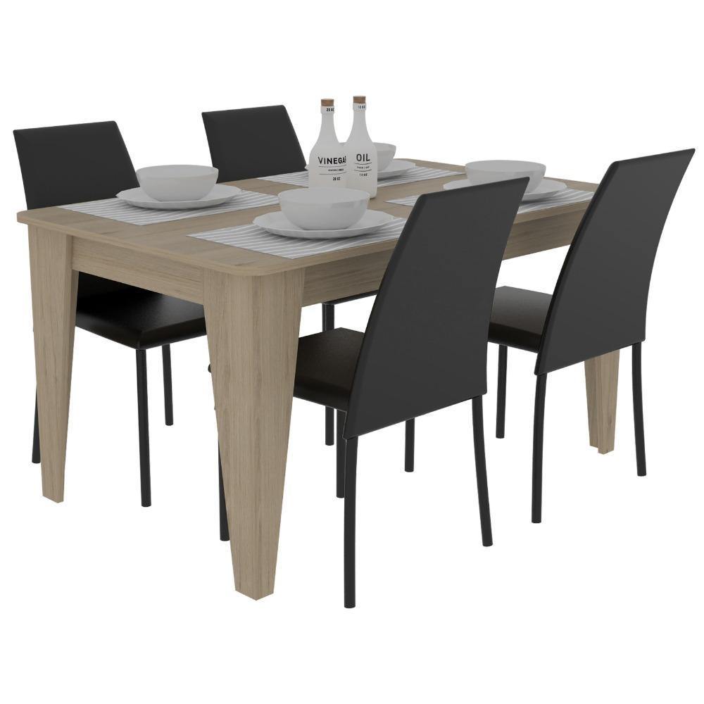 Comedor Torino Rovere 140 cm de Cuatro Puestos - Comedores | Bylmo