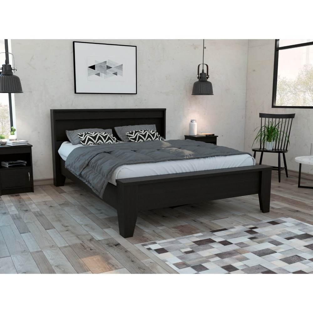 Cama Ponova Doble 140 cm Wengue - Camas | Bylmo