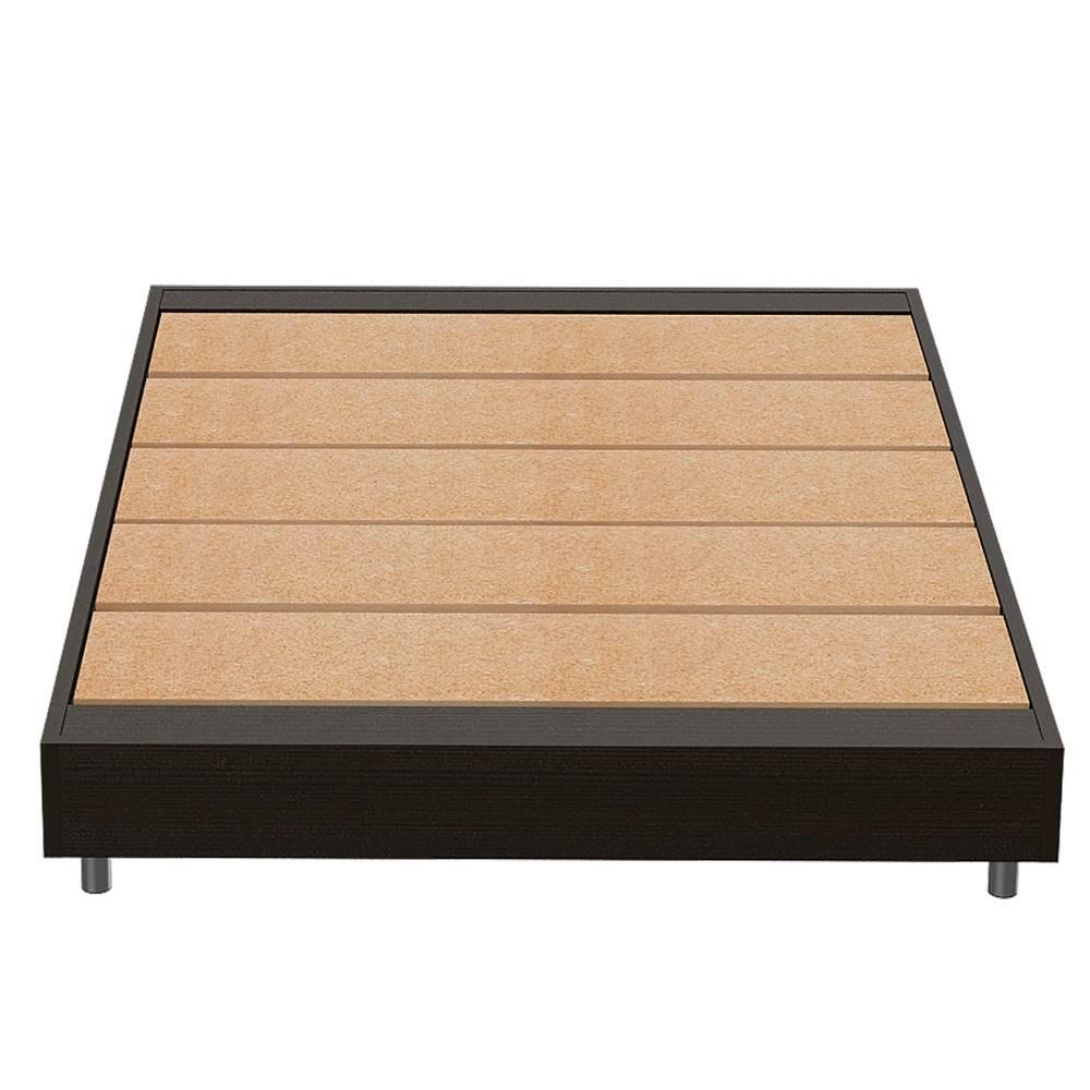 Base Cama Lumo Doble 140 cm Wengue - Camas | Bylmo