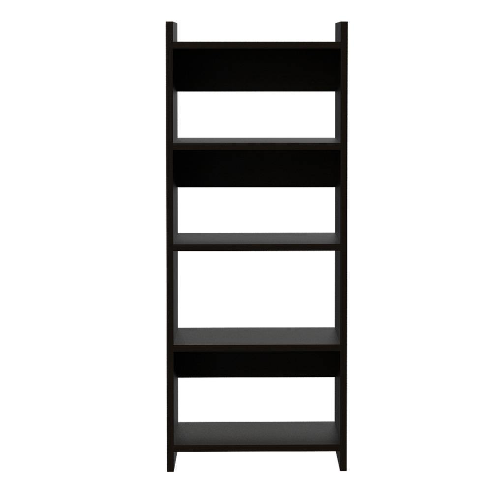 Combo Escritorio y Biblioteca Office Vizcaya Wengue 80x75.5cm Con Un Cajón y con Organizador de Libros - Escritorios y Archivadores | Bylmo