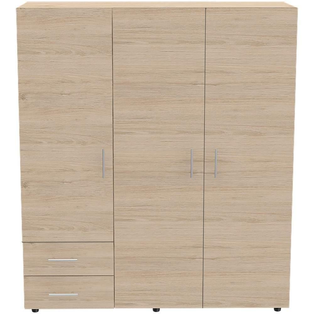 Closet Dassel Rovere 140.1x161.5cm con 2 Cajones con 3 Entrepaños - Closets | Bylmo