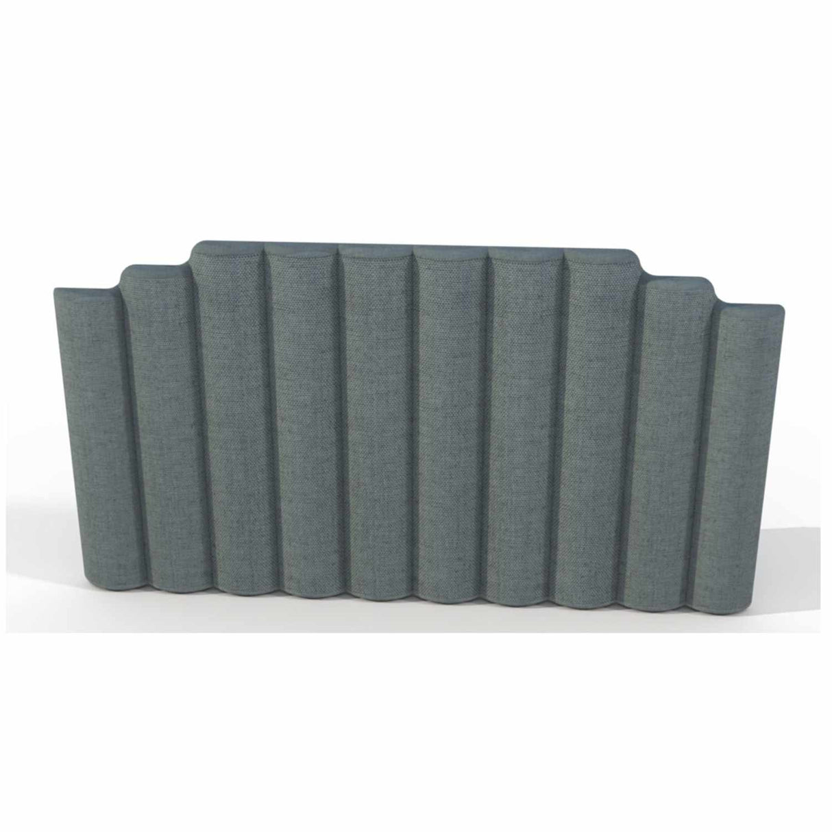 Cabecero Berlín Doble 140 cm Gris Flotante - Camas y Cabeceros | Bylmo